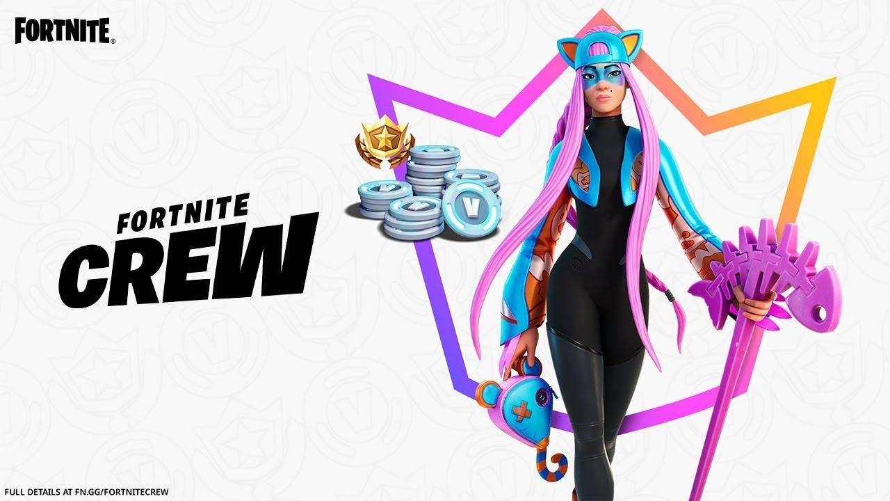 From the catwalk to the Island, Alli struts with style into the Fortnite Crew in April thumbnail