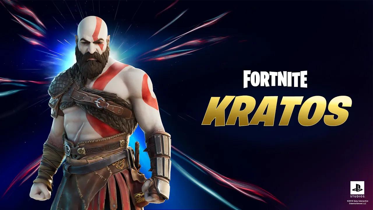 Kratos Enters Fortnite through the Zero Point thumbnail