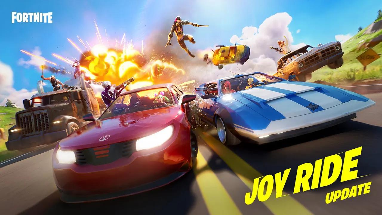 Get Behind the Wheel In The Joy Ride Update | Fortnite thumbnail