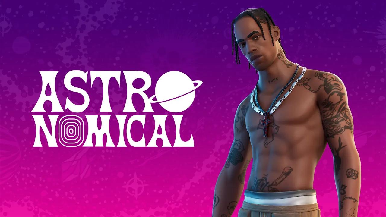 Fortnite and Travis Scott: Astronomical Trailer thumbnail