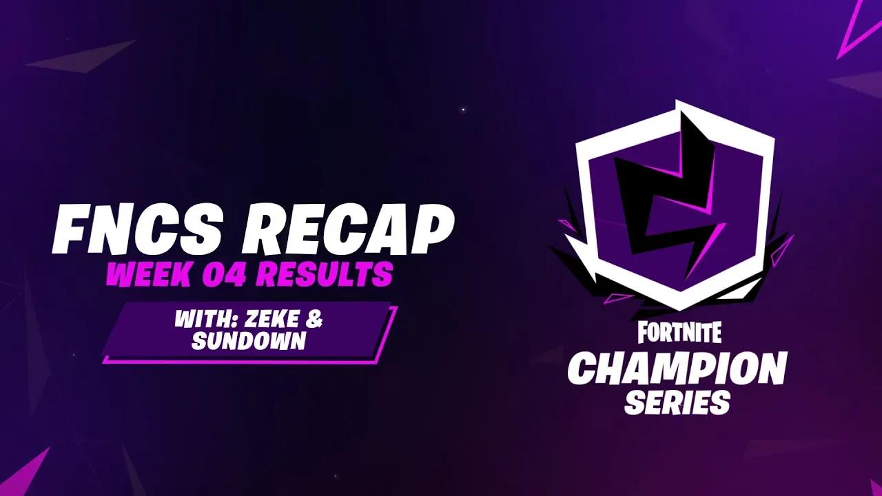 Fortnite Champion Series: Season X Week 4 Recap thumbnail