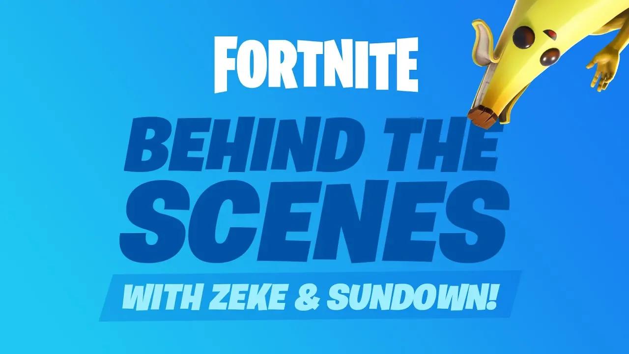 Fortnite - Behind the Scenes with Zeke and Sundown #08 thumbnail