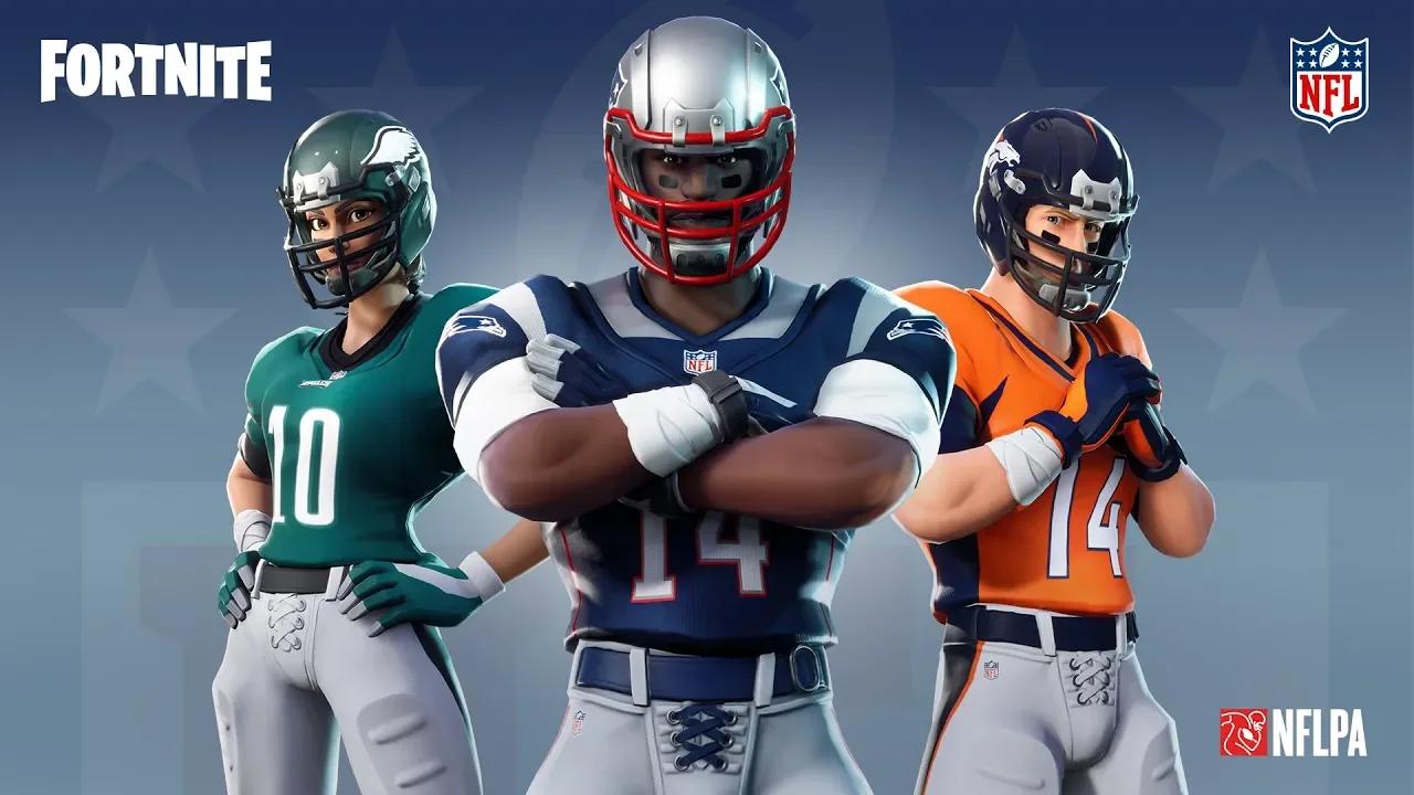 Fortnite X NFL thumbnail