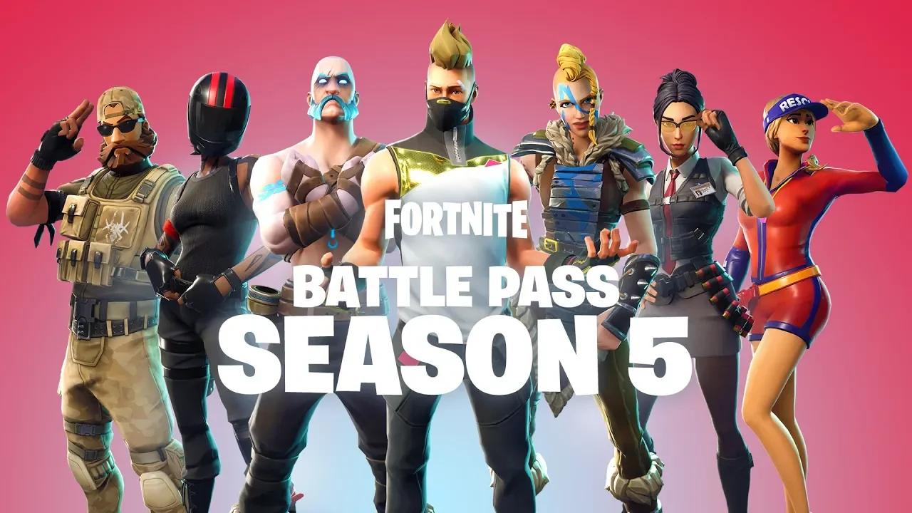 BATTLE PASS SEASON 5 | AVAILABLE NOW thumbnail