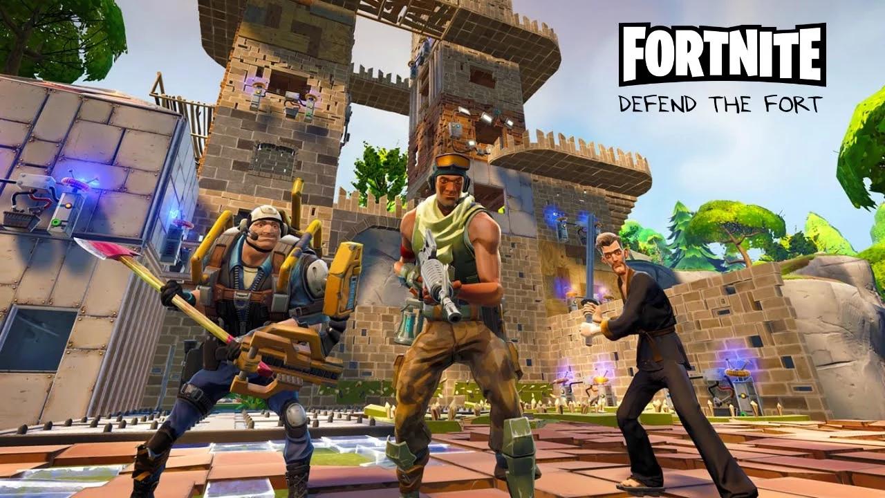 Defending the Fort - Fortnite Gameplay thumbnail