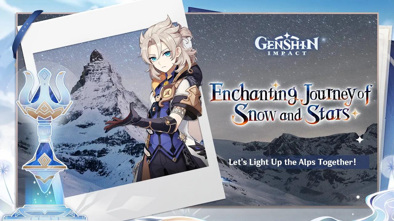 Enchanting Journey of Snow and Stars: Illuminating Event in the Alps (Teaser 1) | Genshin Impact thumbnail