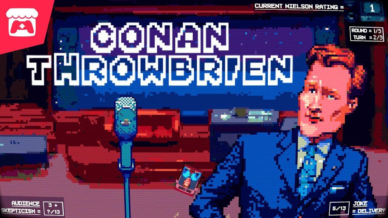 CONAN THROWBRIEN - A late night with CONAN THROWBRIEN, a redheaded blackjack-like! thumbnail