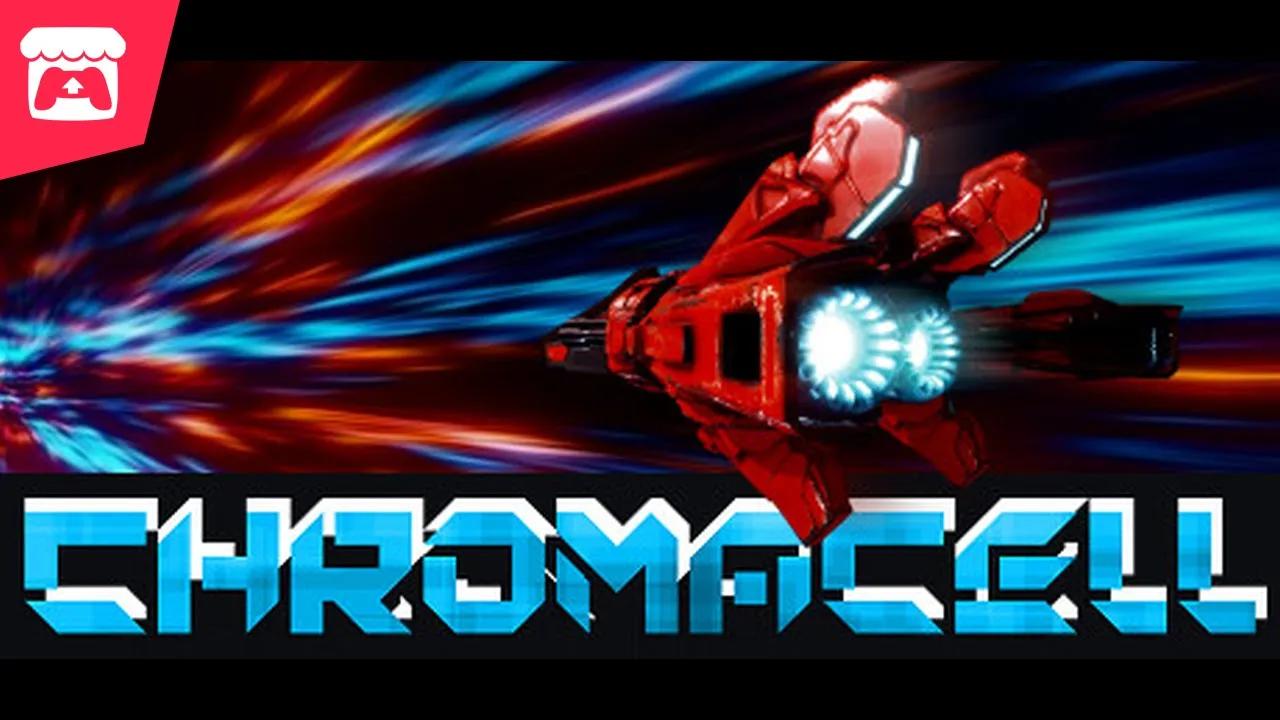 Chromacell - A horizontal scrolling retro style 2D shoot 'em up with colourful pixel-art graphics! thumbnail