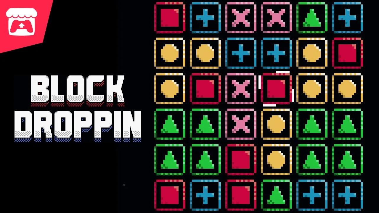 Block Droppin’ - A fast-paced puzzle game to train your brain and test your reflexes! thumbnail