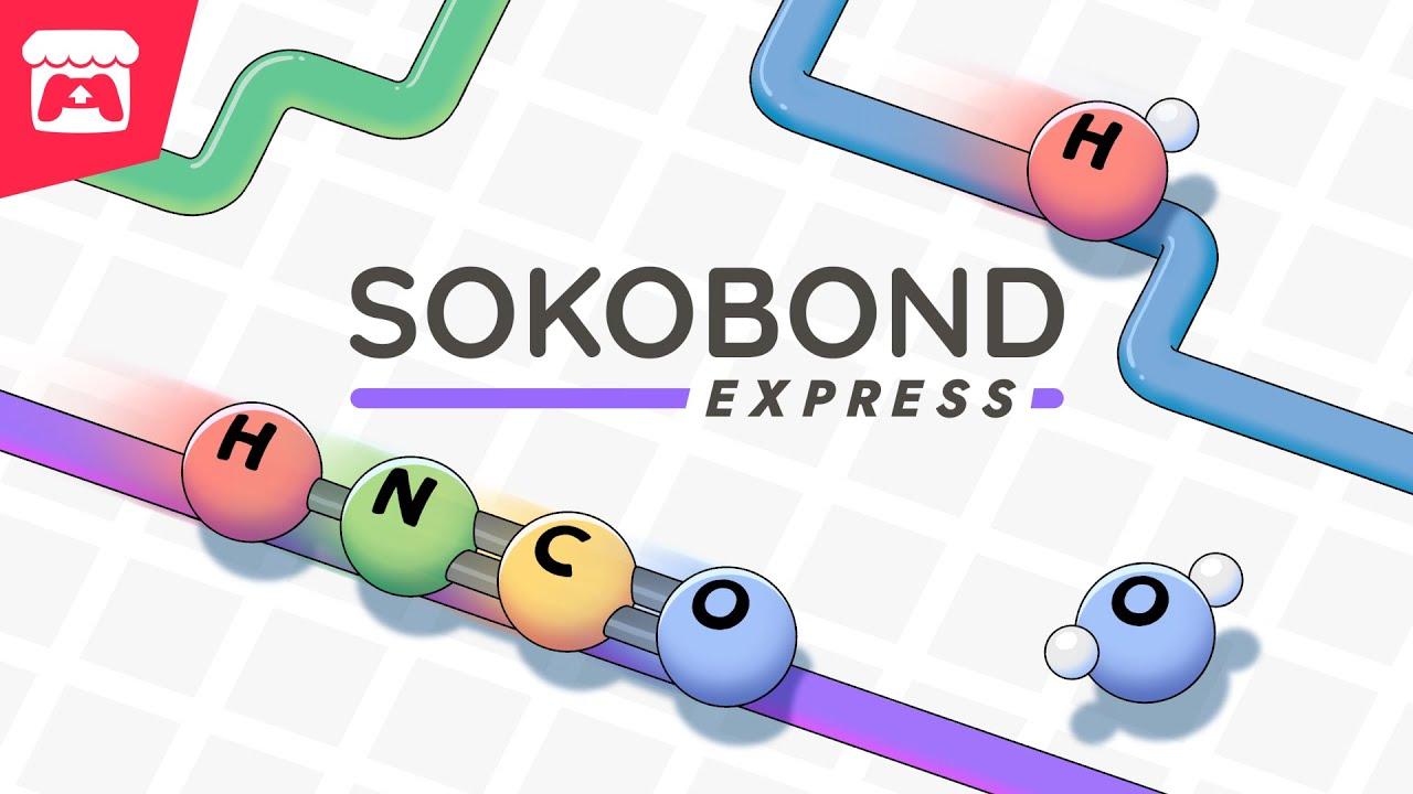 Sokobond Express - A minimalist puzzle game that combines chemical bonds and puzzling pathfinding! thumbnail