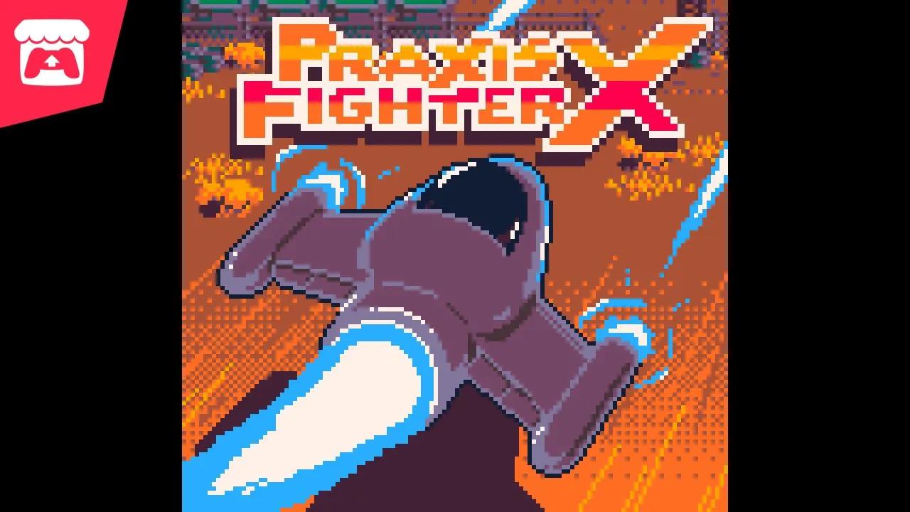 Praxis Fighter X  - A fast-paced single stage retro shoot-em-up for the PICO-8 fantasy console! thumbnail