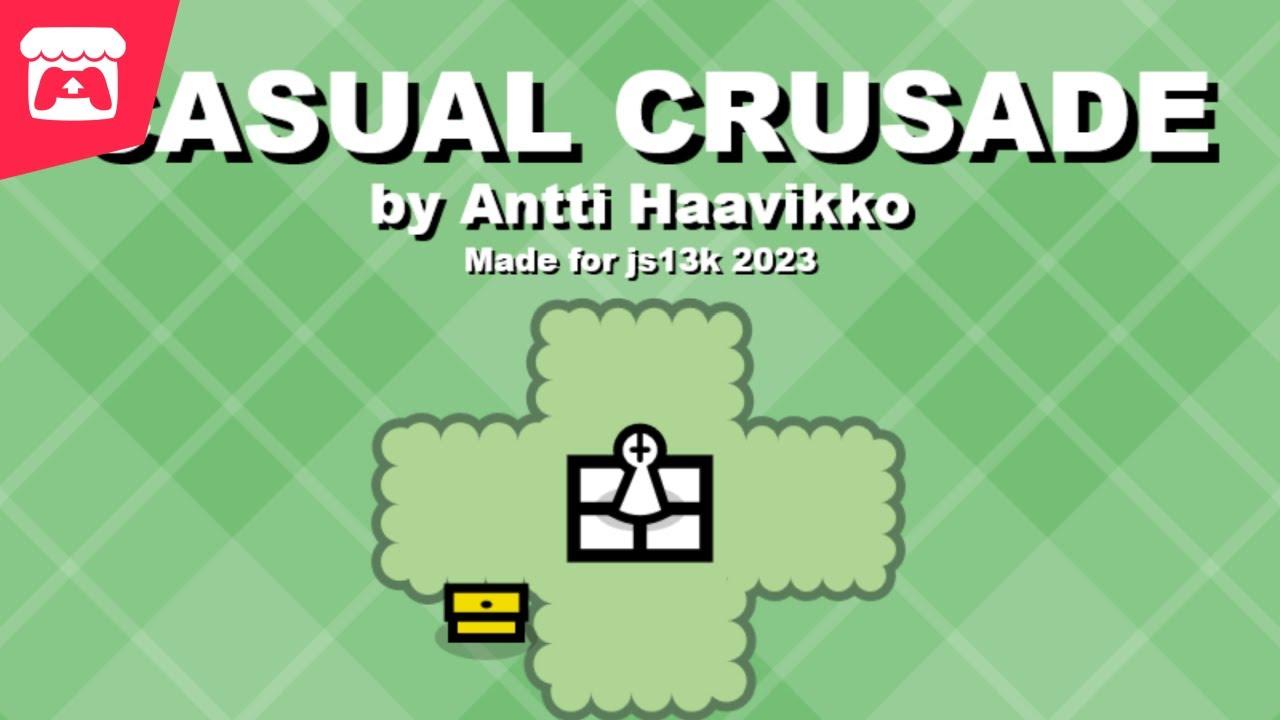 Casual Crusade - Use your deck of tiles to build a path covering all the lands! thumbnail