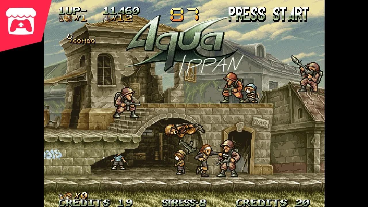 Aqua Ippan: Escape from your pursuers with only your diving gear and some help from local hooligans! thumbnail