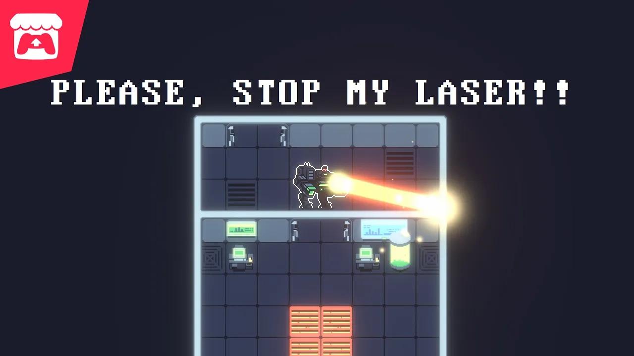 Please, Stop my Laser!! - Try to self-destruct your dangerous robot as quickly as possible! thumbnail