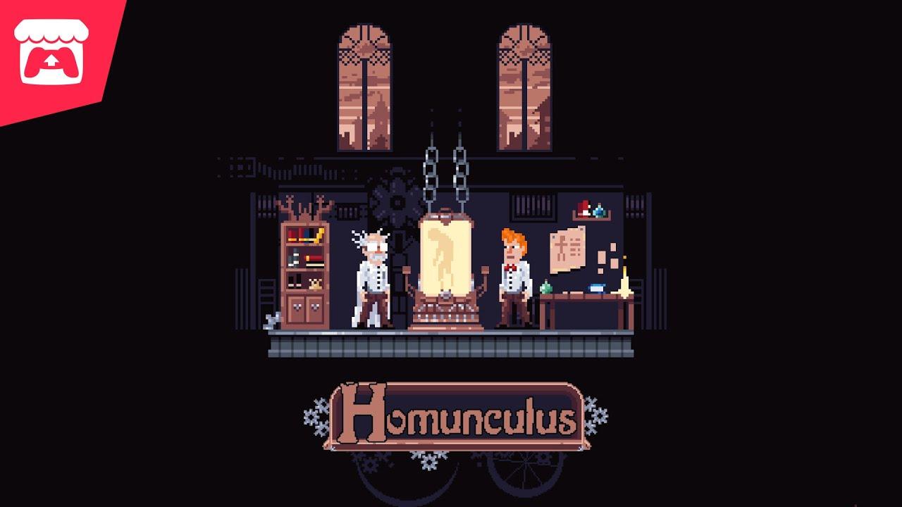 Homunculus - A short steampunk point & click adventure game made for Ludum Dare 52! thumbnail