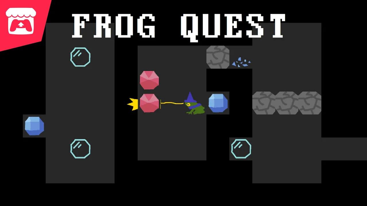 Frog Wizard Gem Quest - A new puzzle game from the designer of Patrick's Parabox! thumbnail