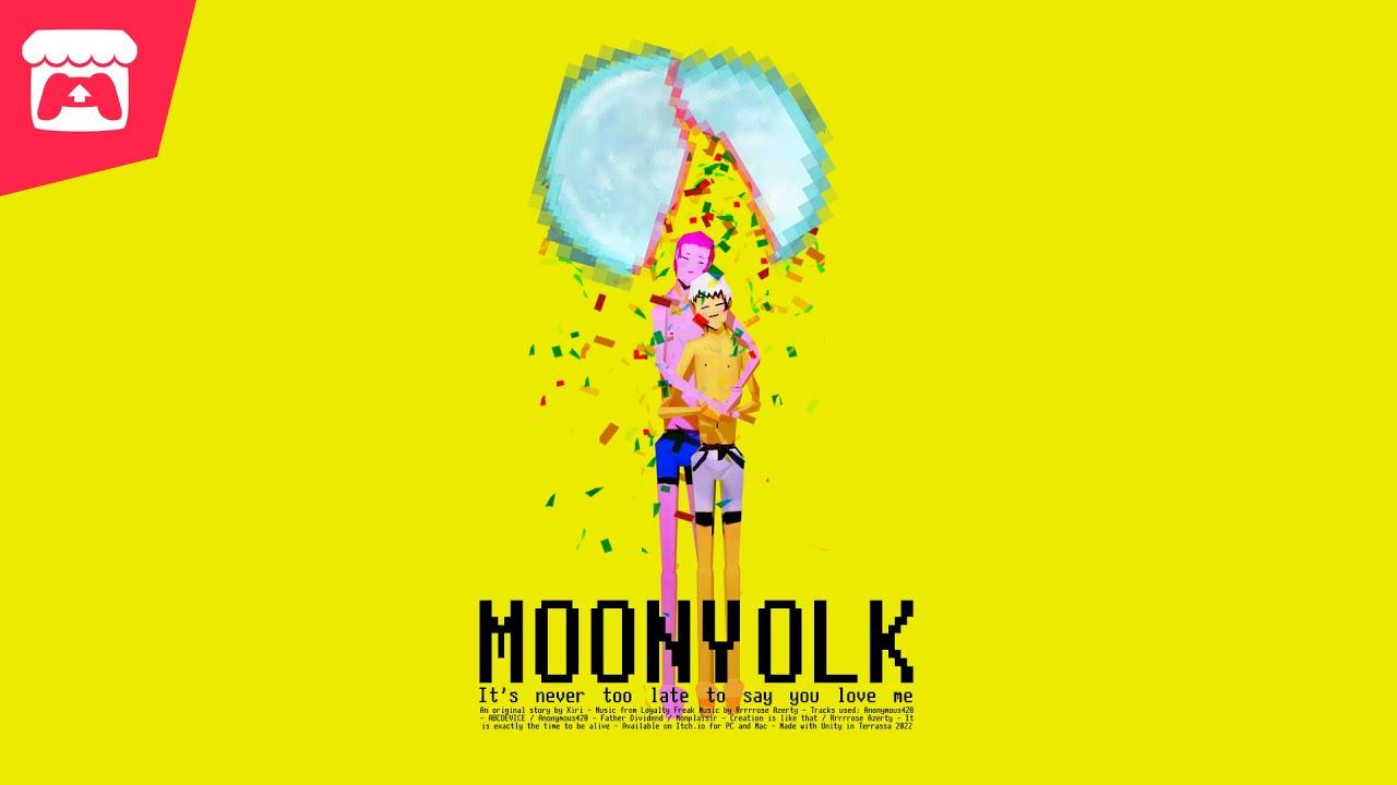 MOONYOLK -  A short tale about two boys floating in the sea and watching a lonely moon! thumbnail