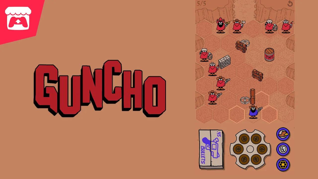 GUNCHO (Full Playthrough) - A Wild West roguelike made for #7DRL 2022! thumbnail