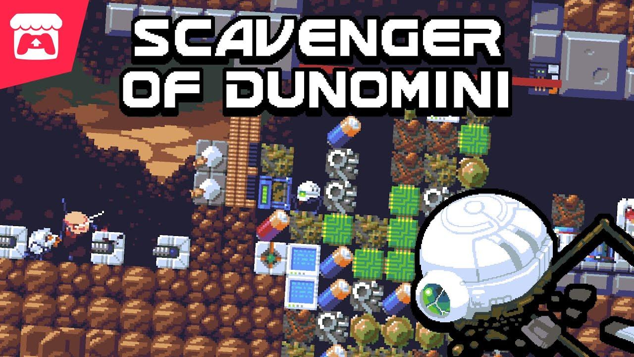 Scavenger of Dunomini 🤖 - Defend your trash in a match-3 game where every tile has its own rules! thumbnail