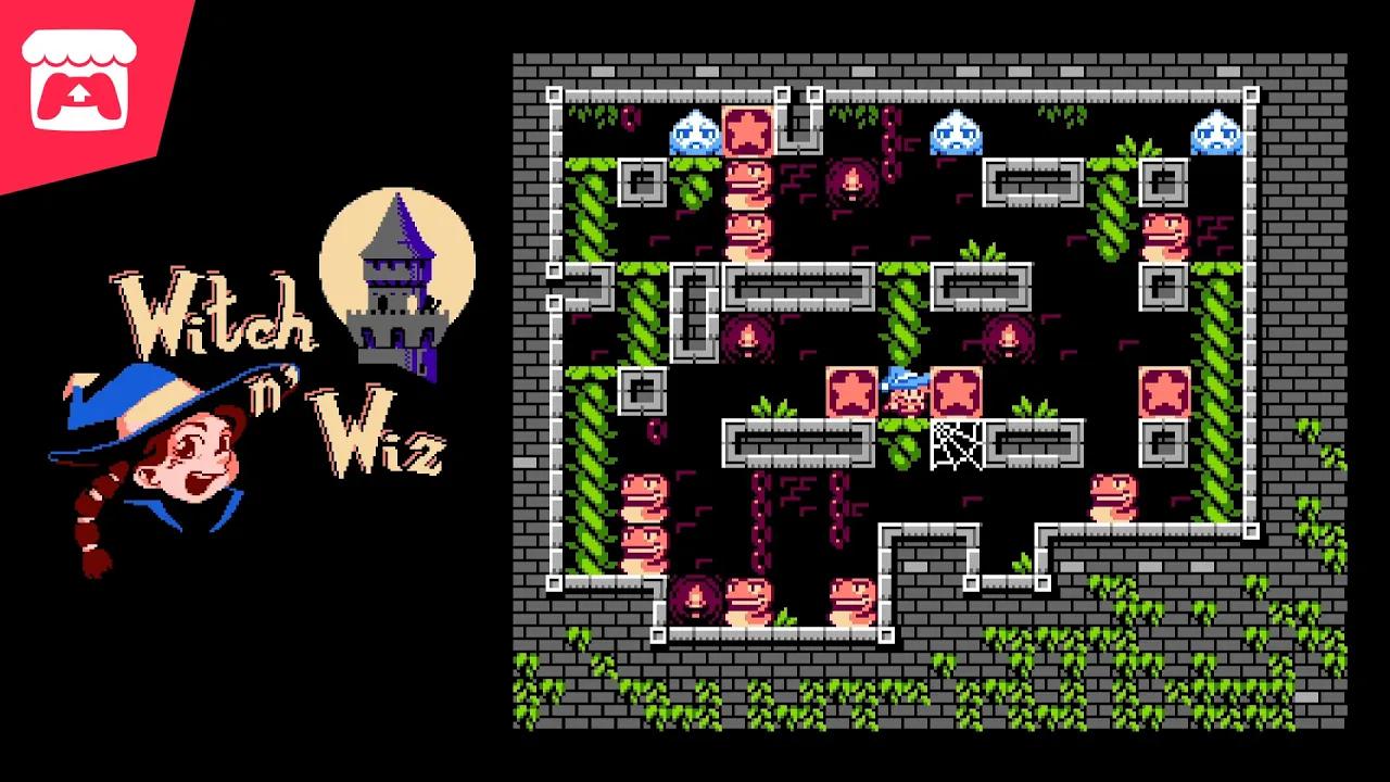 Witch n' Wiz - A puzzle adventure game for the NES! thumbnail