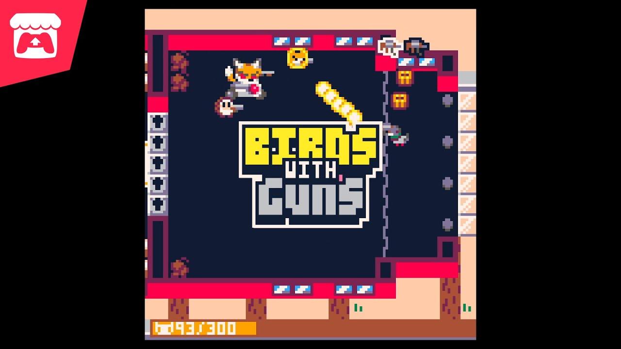 Birds With Guns - A PICO-8 roguelike shooter inspired by Enter the Gungeon and Nuclear Throne! thumbnail