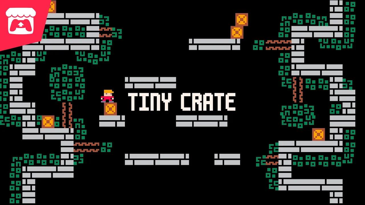 Tiny Crate - Lift and toss a bunch of crates in this cute little precision platformer! thumbnail