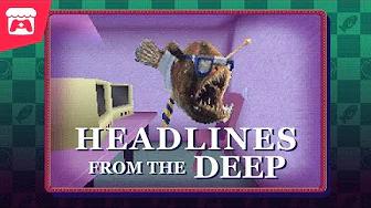 Headlines from the Deep - A PS1-style adventure game about a fish-based media production! thumbnail