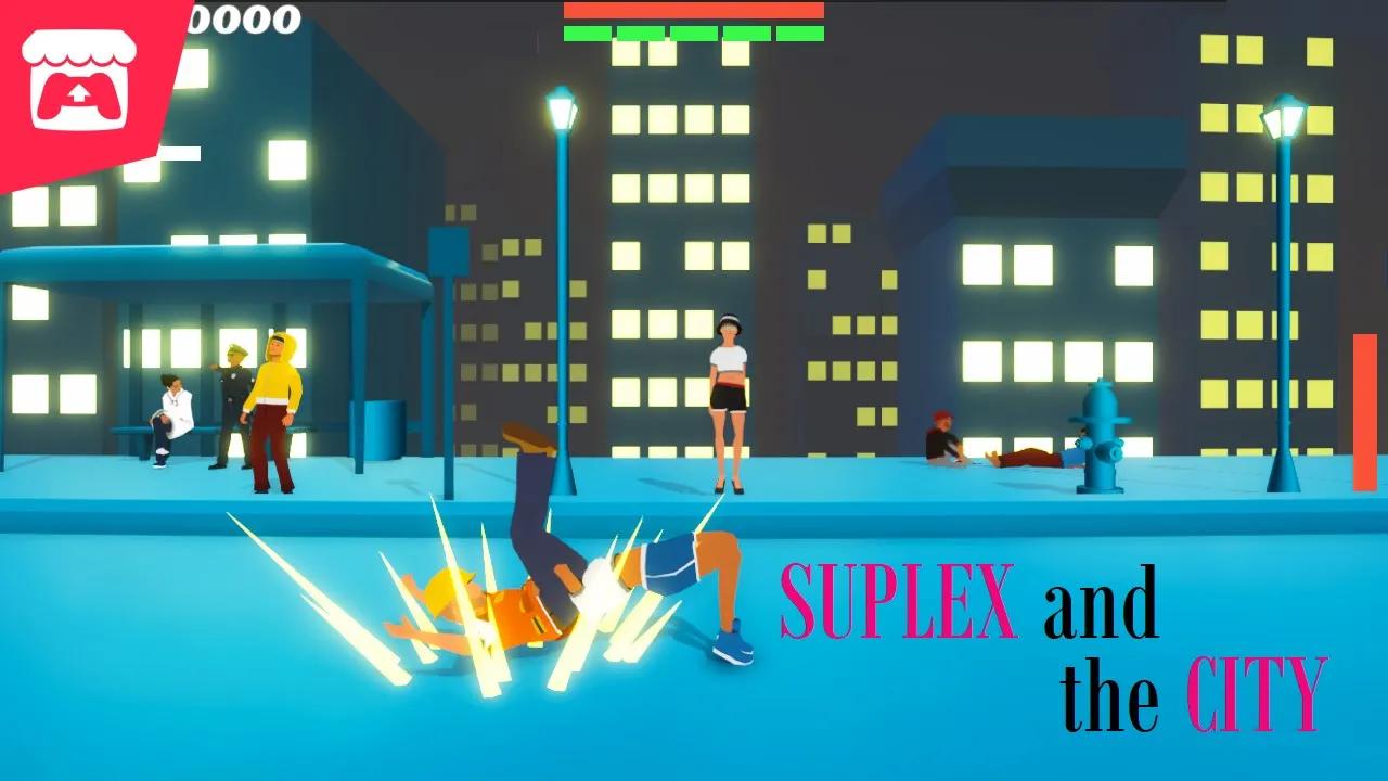 Suplex and the City - A beat 'em up where you have only one move: The German Suplex! thumbnail