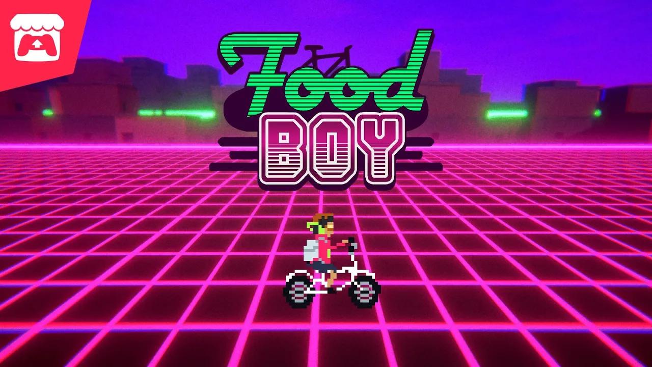 Foodboy - A Paperboy-inspired arcade game about delivering food to hungry customers! thumbnail