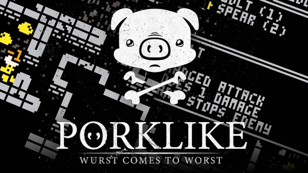 Porklike - A Lightning Fast Minimal Roguelike Made In Pico-8 thumbnail