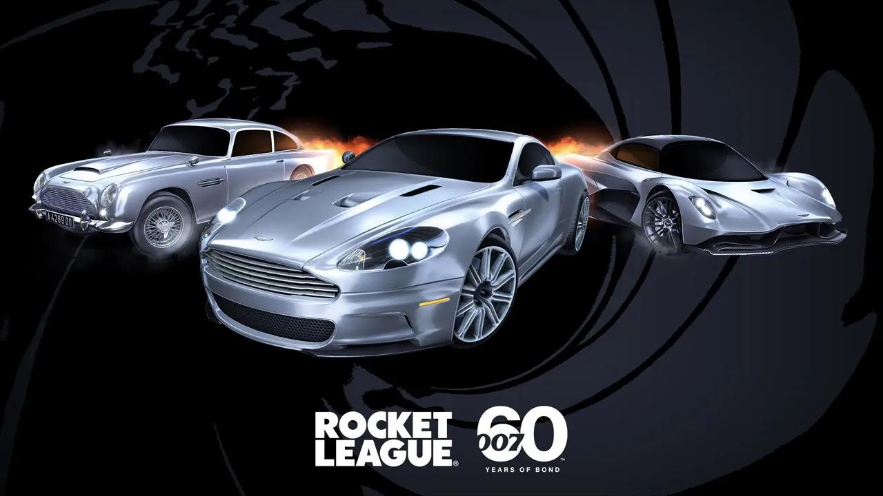 Rocket League James Bond Aston Martin DBS Trailer thumbnail