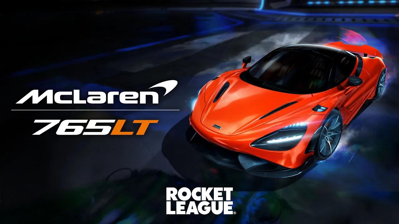 Rocket League McLaren 765LT Trailer thumbnail