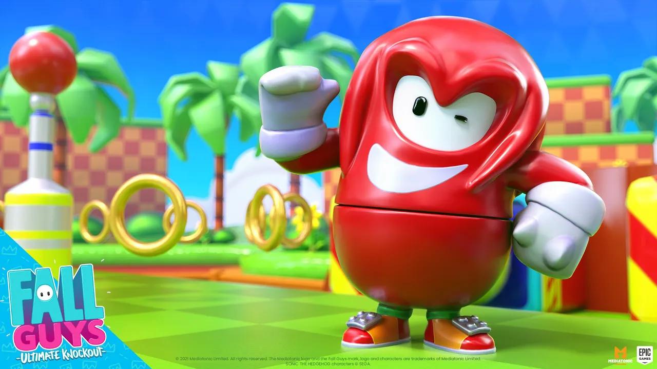 Knuckles costume zooms into Fall Guys! thumbnail