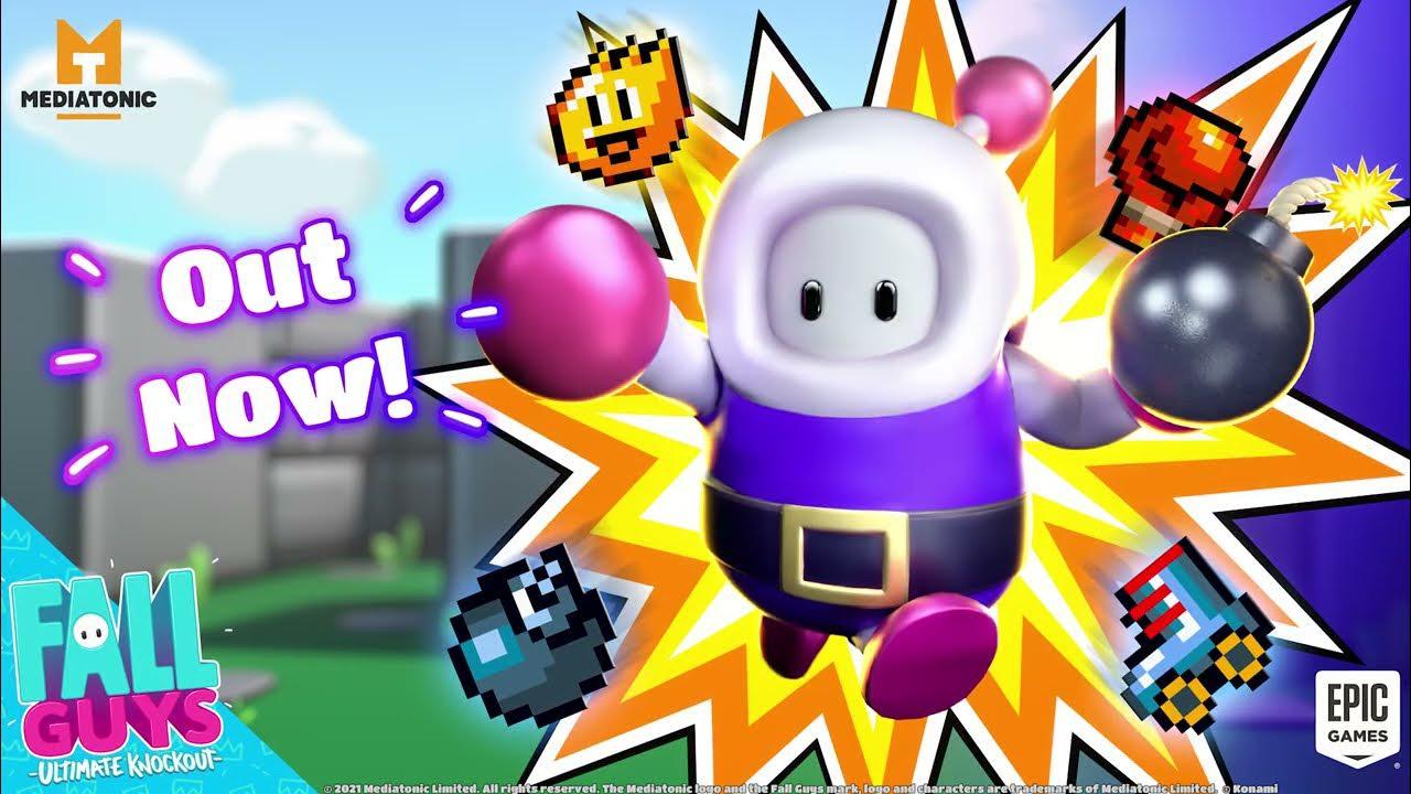 Bomberman X Fall Guys | Gameplay Trailer thumbnail