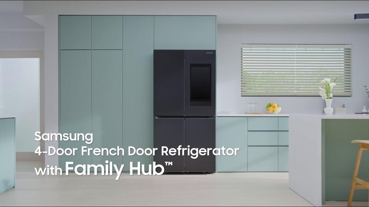 4-Door Refrigerator with AI Family Hub™ | Samsung thumbnail