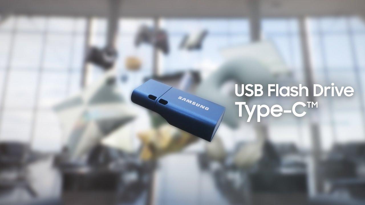 USB Flash Drive Type-C™: USB-C storage on the go | Samsung thumbnail