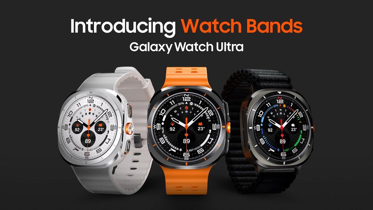 Galaxy Watch Ultra: Introducing Band Lineup | Samsung thumbnail