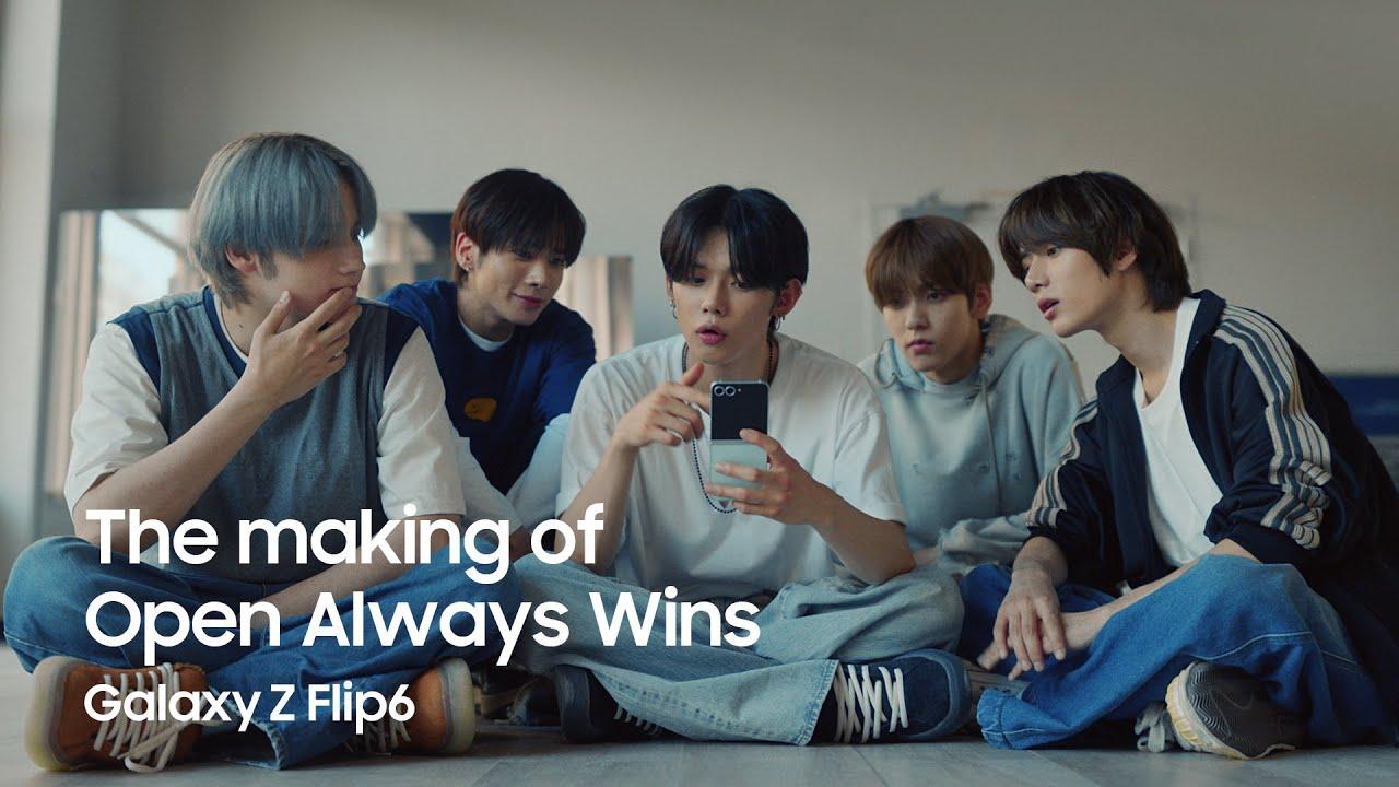 GalaxyxTXT: ‘Open Always Wins’ with Galaxy Z Flip6 | Samsung thumbnail