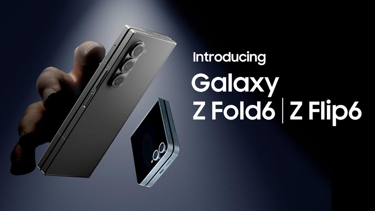 Introducing Galaxy Z Fold6 and Z Flip6 | Samsung thumbnail