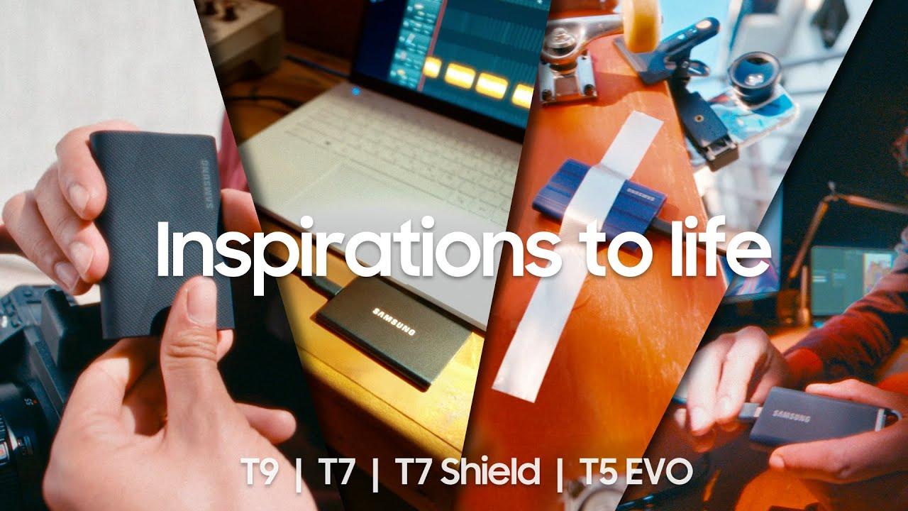 Portable SSD: Inspiration to life | Samsung thumbnail