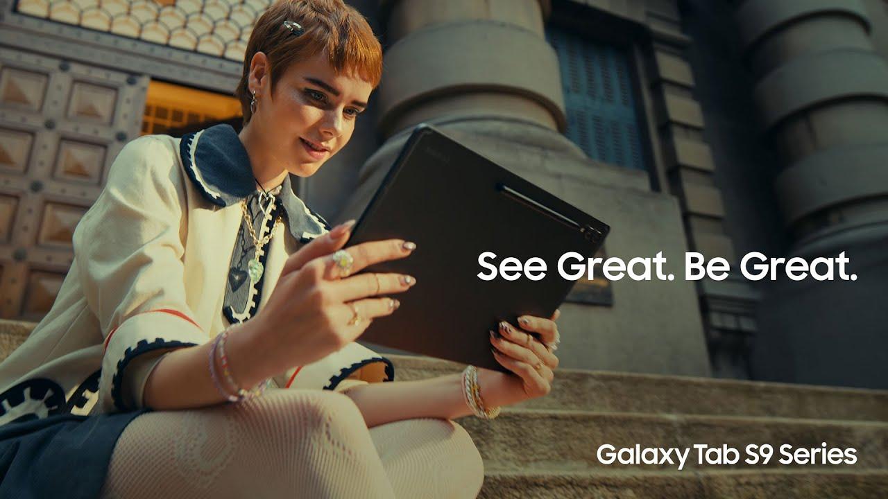 Galaxy Tab S9 Series: See Great. Be Great. I Samsung thumbnail