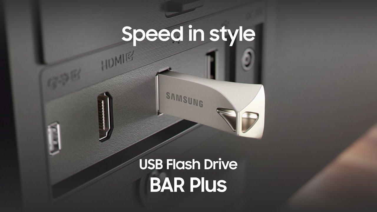 USB Flash Drive BAR Plus: Speed in style | Samsung thumbnail