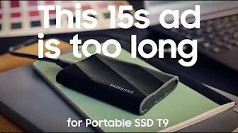 Portable SSD T9: Transfer files instantly | Samsung thumbnail