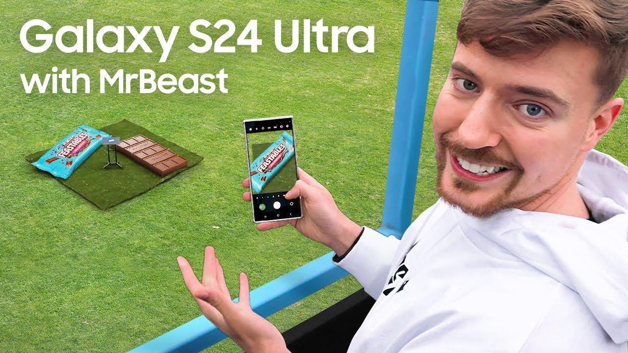 Galaxy S24 Ultra: Epic Camera Challenge with MrBeast | Samsung thumbnail