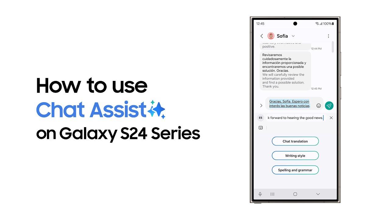 Galaxy S24 Series: How to use Chat Assist | Samsung thumbnail