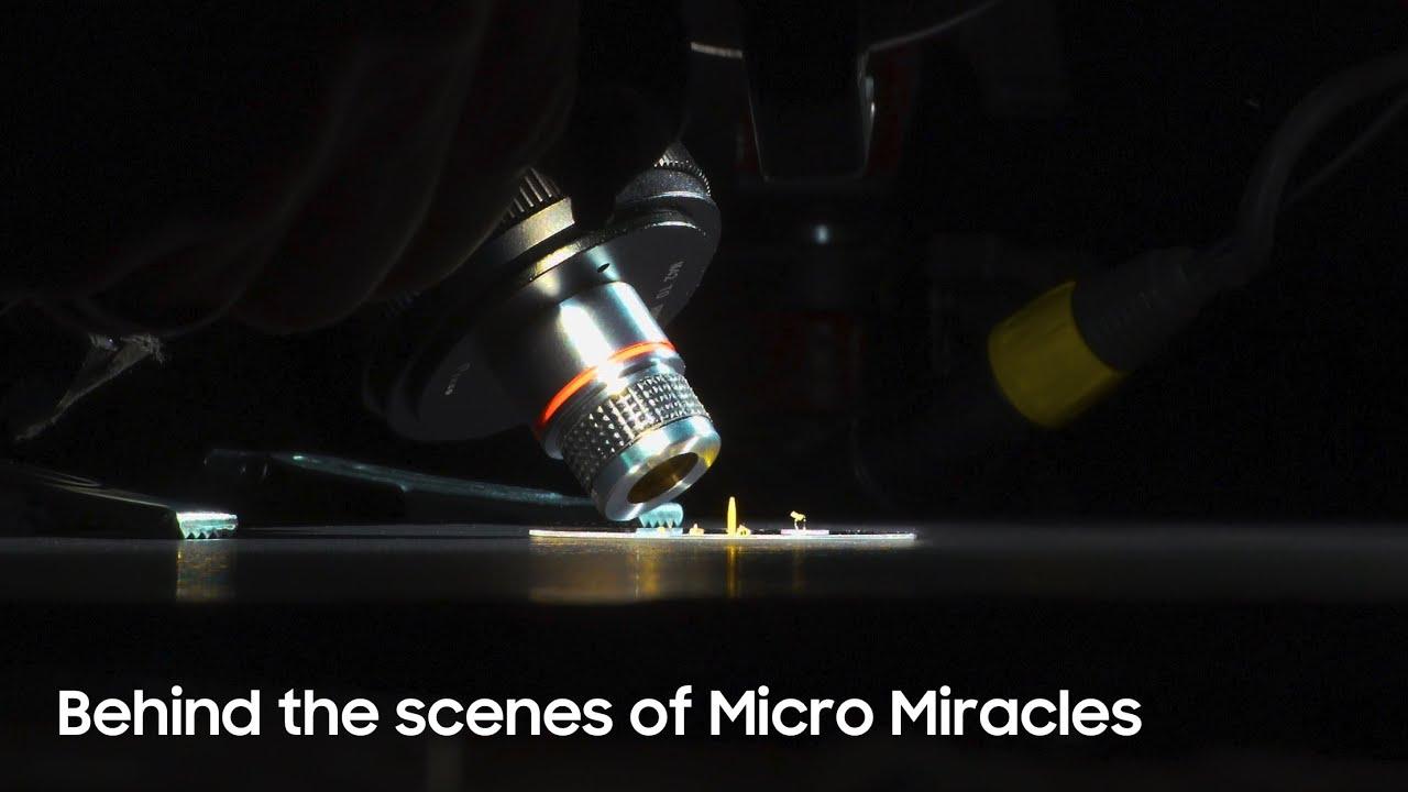 Behind the scenes of Micro Miracles | Samsung thumbnail