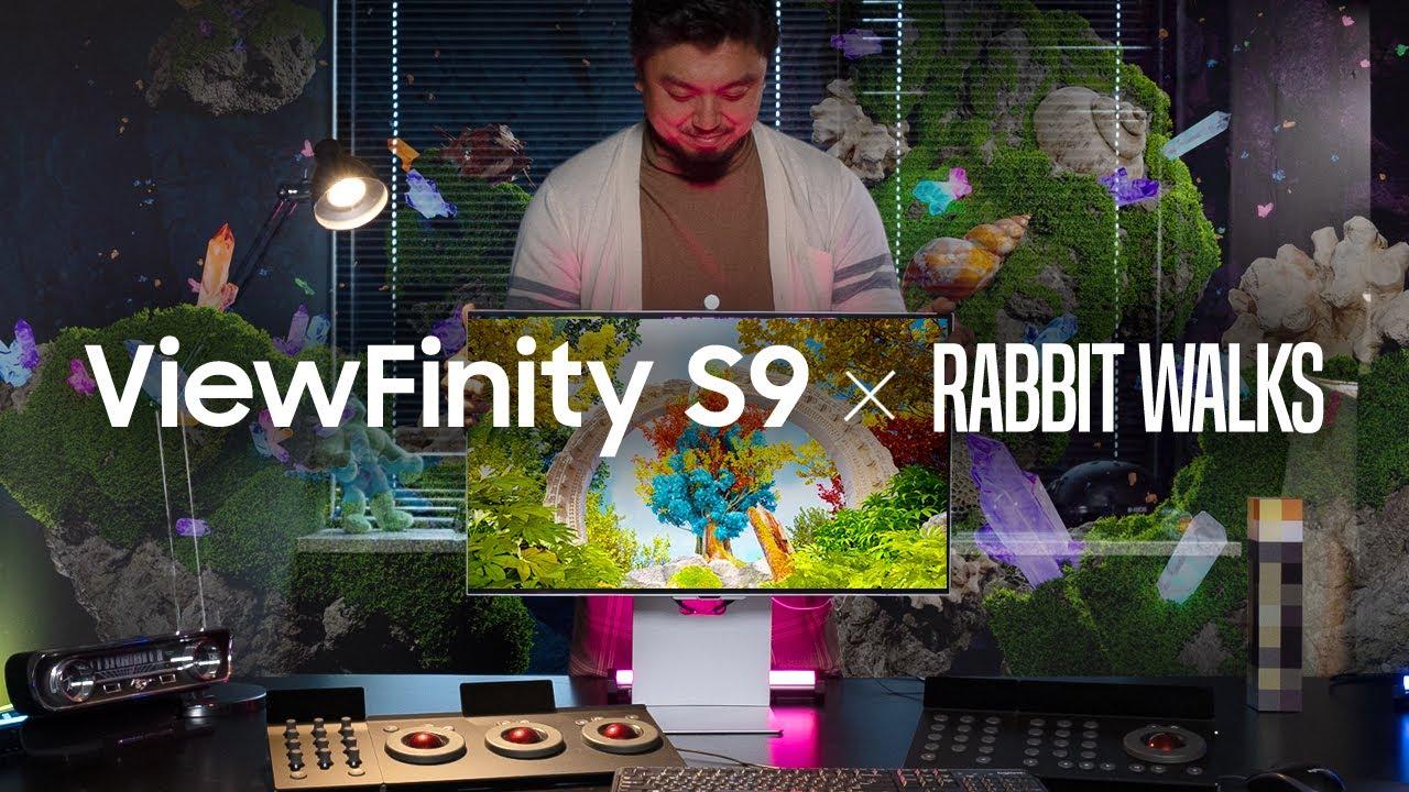 ViewFinity S9: Breaking the Boundaries of Video Content with RABBIT WALKS | Samsung thumbnail