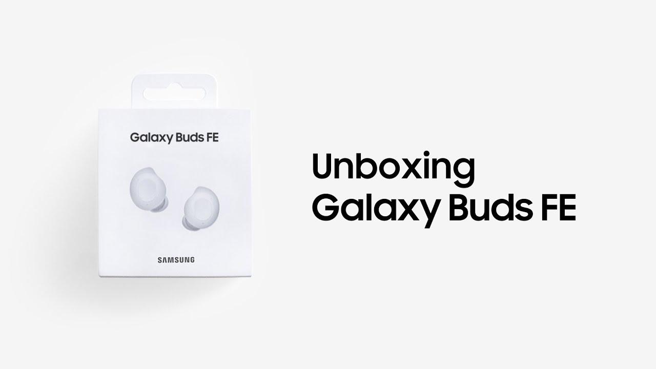 Galaxy Buds FE: Official Unboxing | Samsung thumbnail