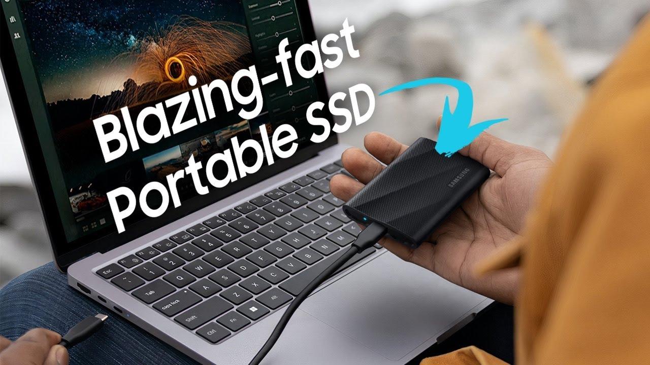 Portable SSD T9: Powerful speed for creativity | Samsung thumbnail