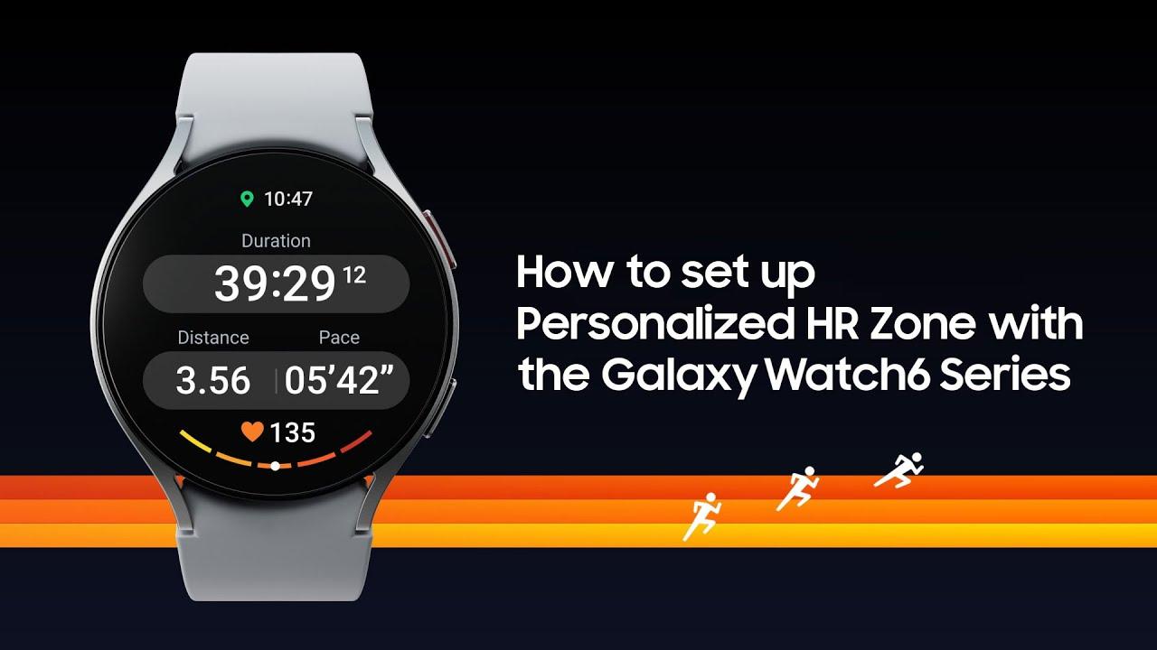 Galaxy Watch6 | Watch6 Classic: How to set up Personalized HR Zone | Samsung​ thumbnail